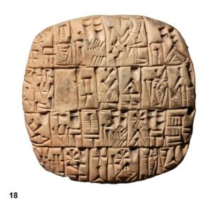 The Language of Sumer- Early Sumerian clay tablet
