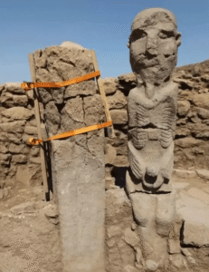 New monumental statues discovered at Göbeklitepe - Gobeklitepe statues
