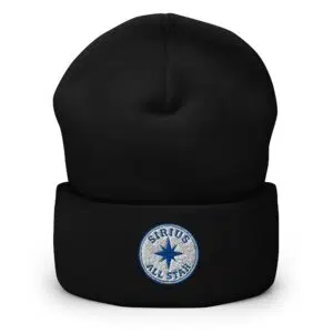 Sirius All Star Hat – Inspirational Cuffed Beanie Unisex | Mind Expanding Clothes