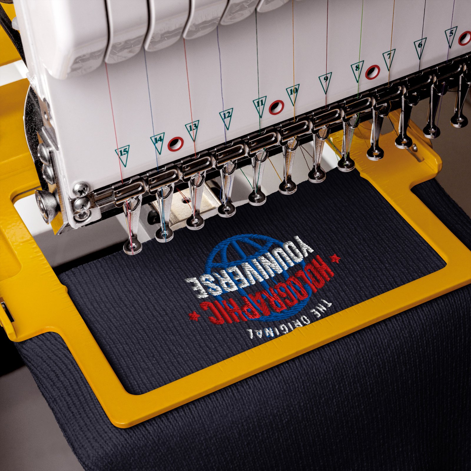 Holographic YOUniverse Hat – Holographic Universe Cuffed Beanie Unisex (White Text) - Image 4