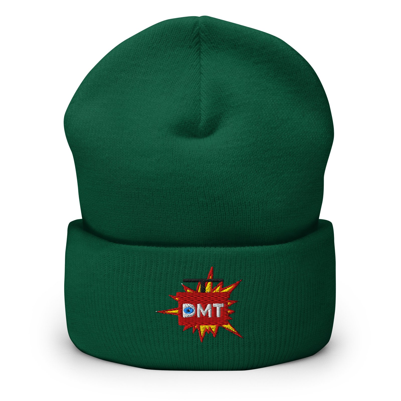 DMT Explosion Hat – Psychedelic Unisex Cuffed Beanie | Mind Expanding Clothes Statement - Image 9