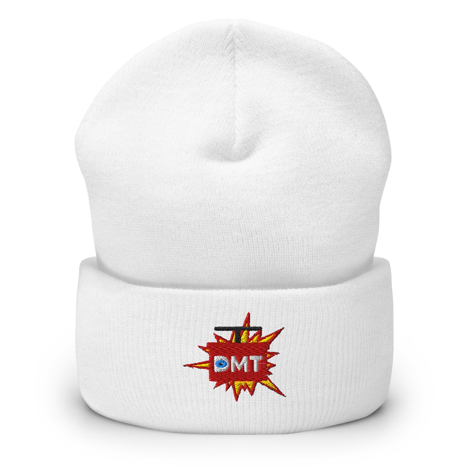 DMT Explosion Hat – Psychedelic Unisex Cuffed Beanie | Mind Expanding Clothes Statement - Image 5