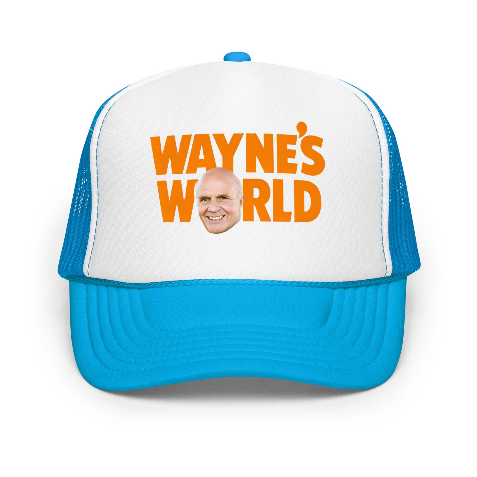Wayne Dyer's World Foam Trucker Cap – Unisex Inspirational Hat | Good Karma Clothes - Image 21