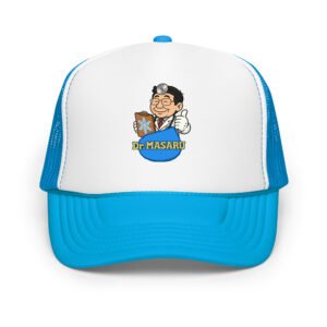 Masaru Emoto Foam Trucker Cap – Dr. Masaru Unisex Hat | Inspirational Clothes