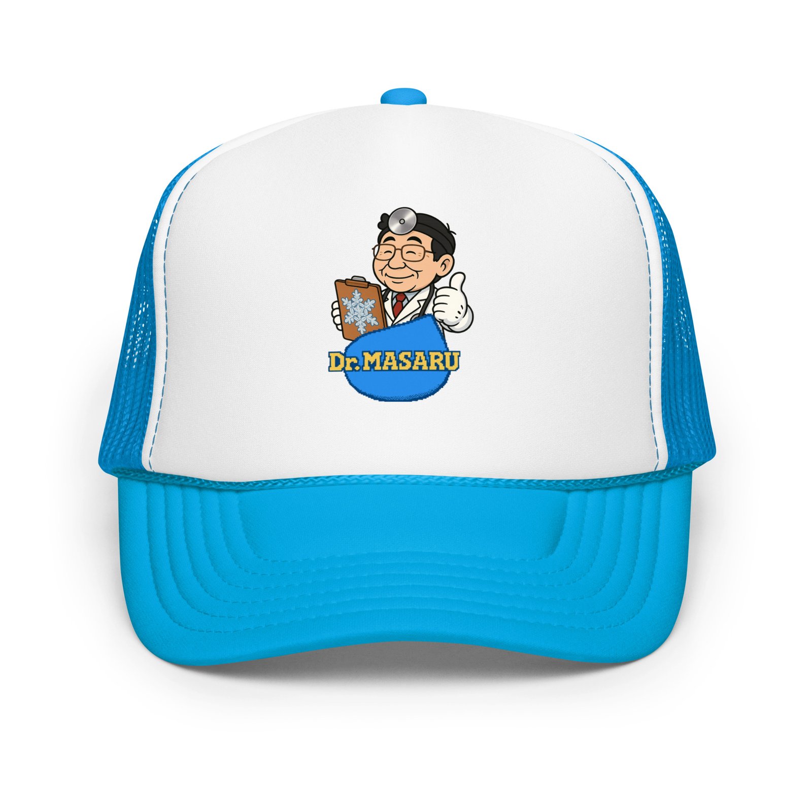 Masaru Emoto Foam Trucker Cap – Dr. Masaru Unisex Hat | Inspirational Clothes