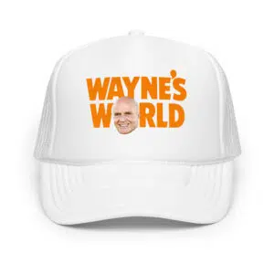 Wayne Dyer's World Foam Trucker Cap – Unisex Inspirational Hat | Good Karma Clothes