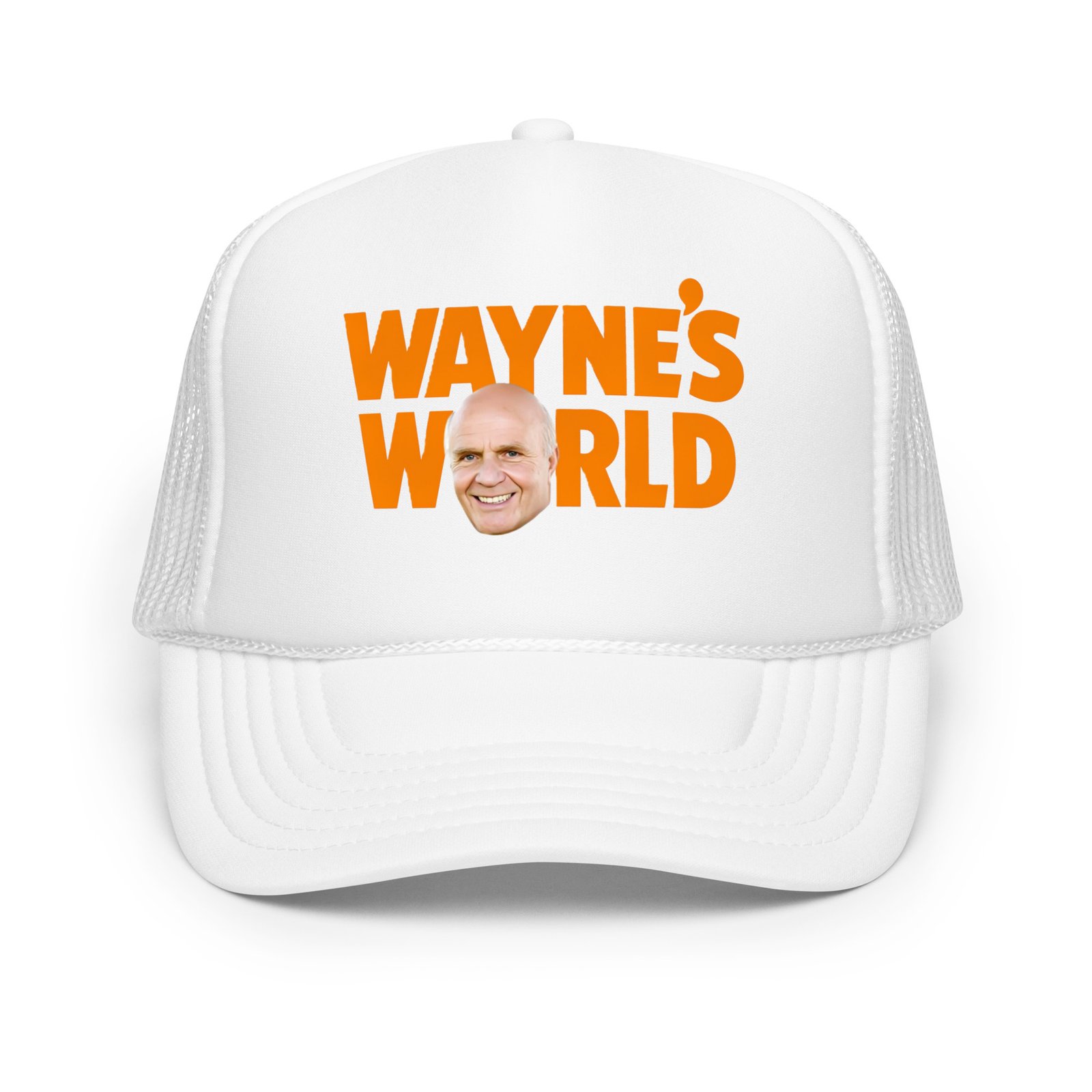 Wayne Dyer's World Foam Trucker Cap – Unisex Inspirational Hat | Good Karma Clothes
