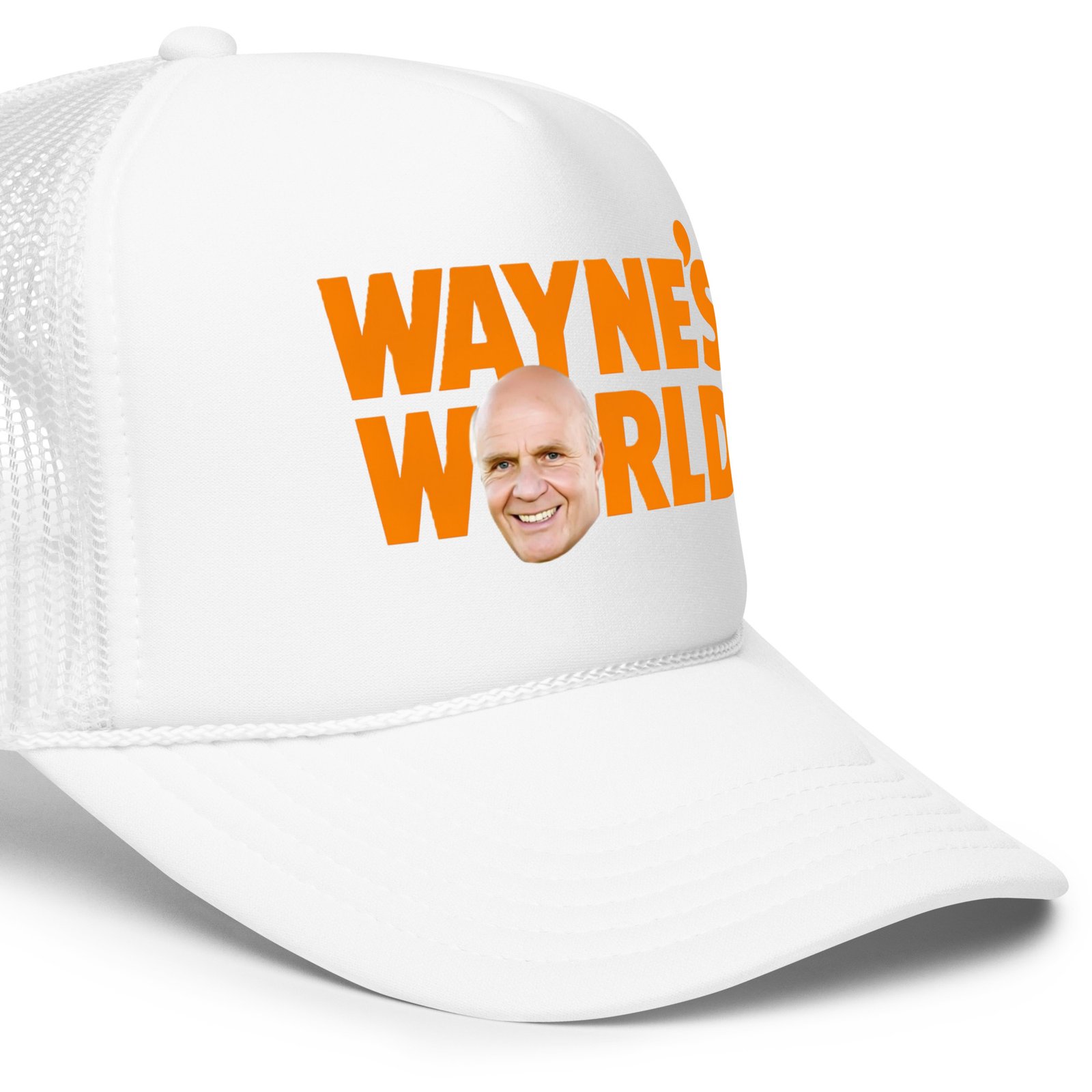 Wayne Dyer's World Foam Trucker Cap – Unisex Inspirational Hat | Good Karma Clothes - Image 7