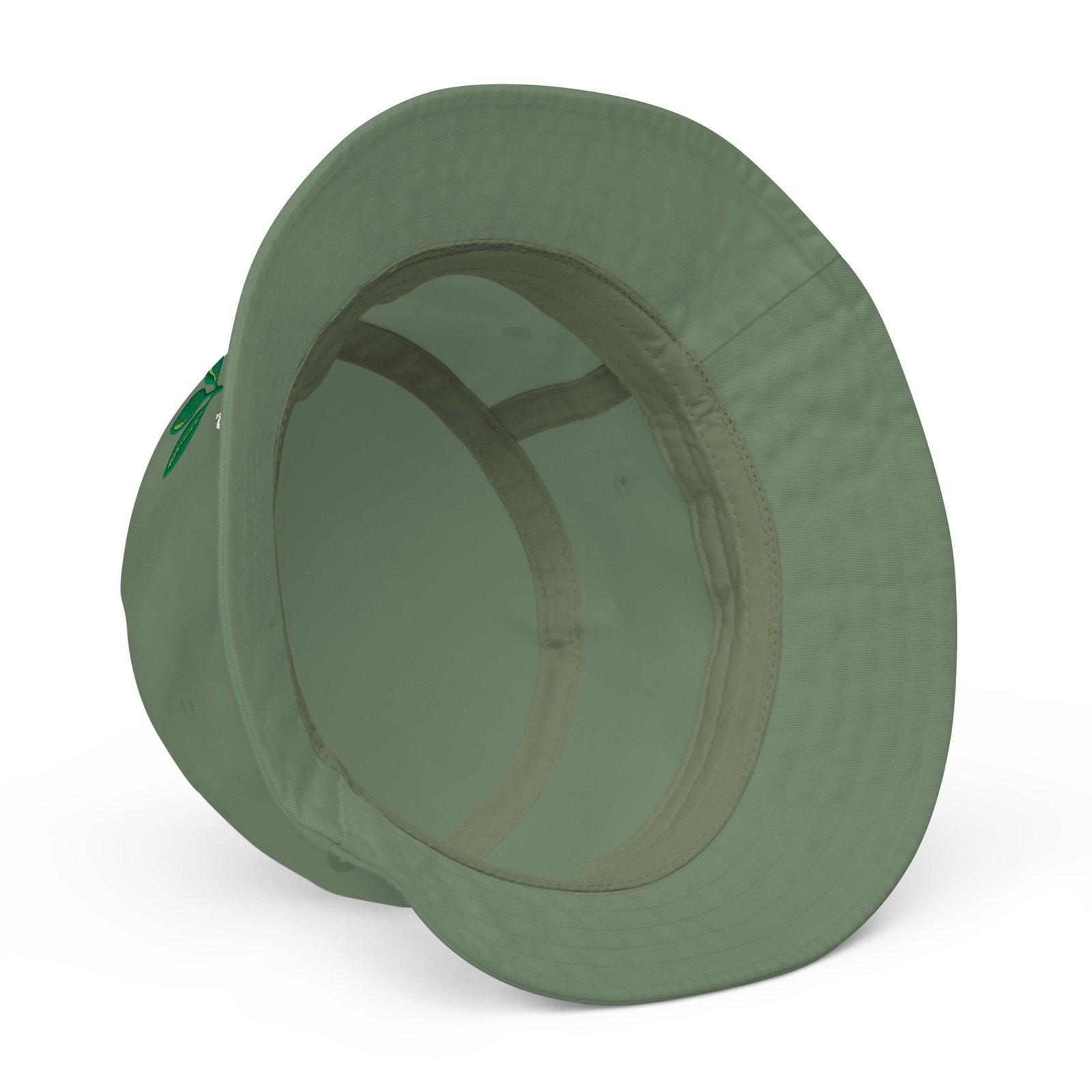 Dr. Sebi Bucket Hat – Unisex Organic Pure Cotton Summer Hat | Herbalist Clothes (White Text) - Image 2