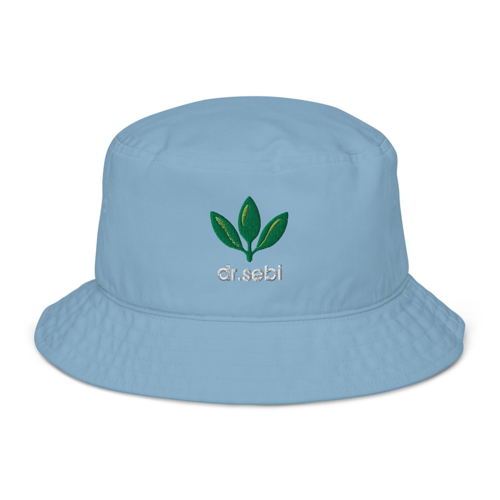 Dr. Sebi Bucket Hat – Unisex Organic Pure Cotton Summer Hat | Herbalist Clothes (White Text) - Image 13