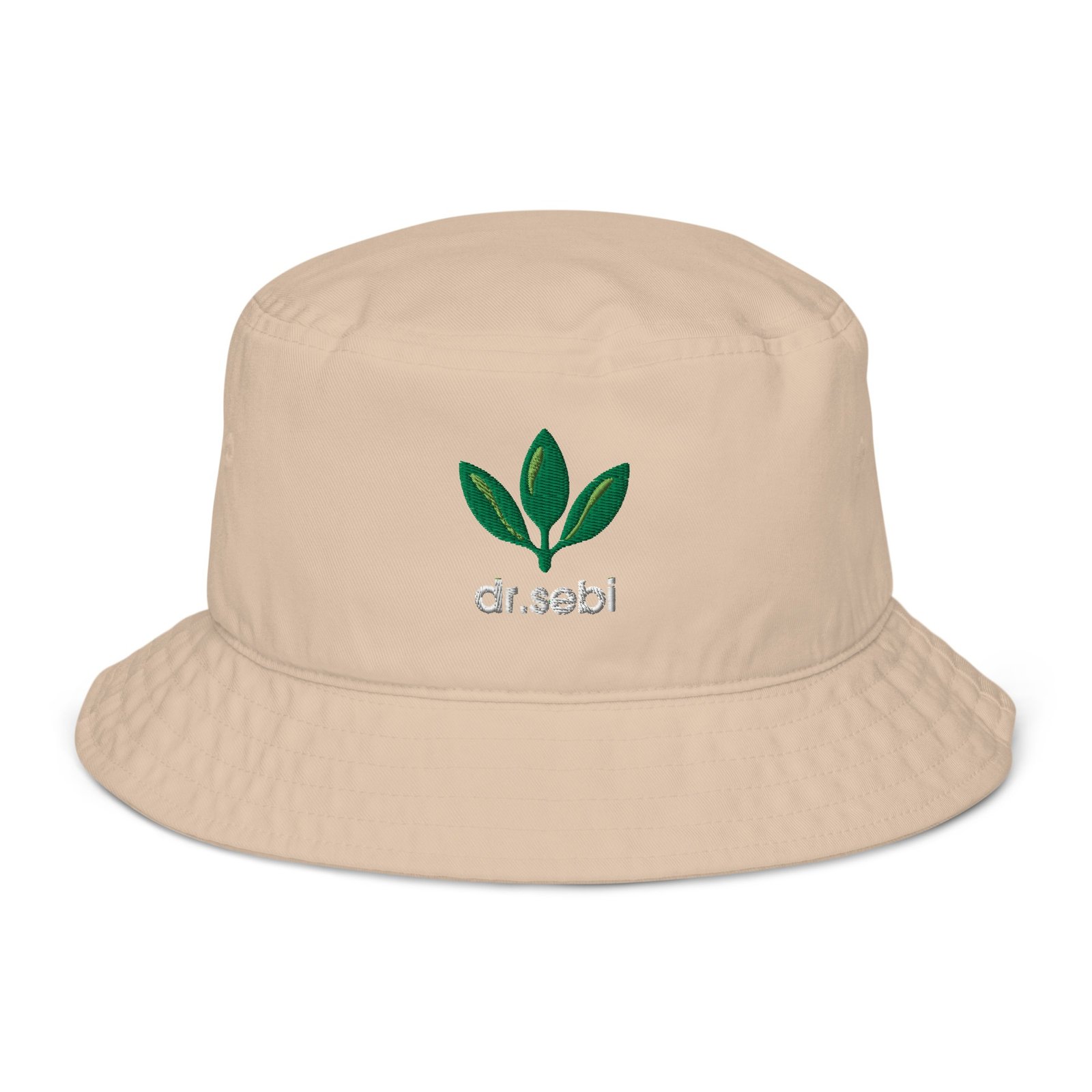 Dr. Sebi Bucket Hat – Unisex Organic Pure Cotton Summer Hat | Herbalist Clothes (White Text) - Image 17