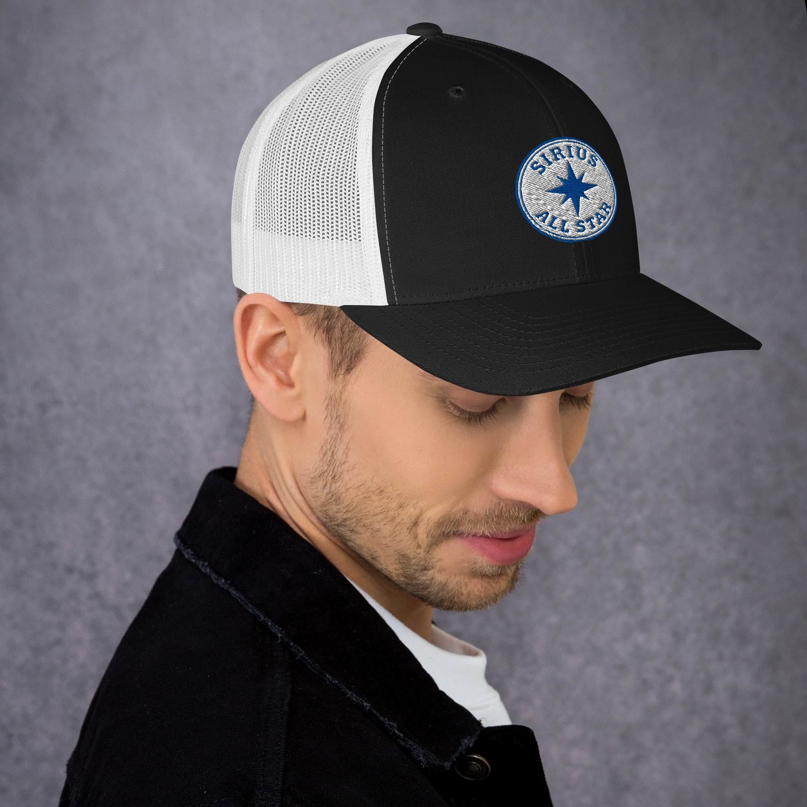 Sirius All Star Trucker Cap – Unisex Inspirational Hat | Mind Expanding Clothes - Image 3