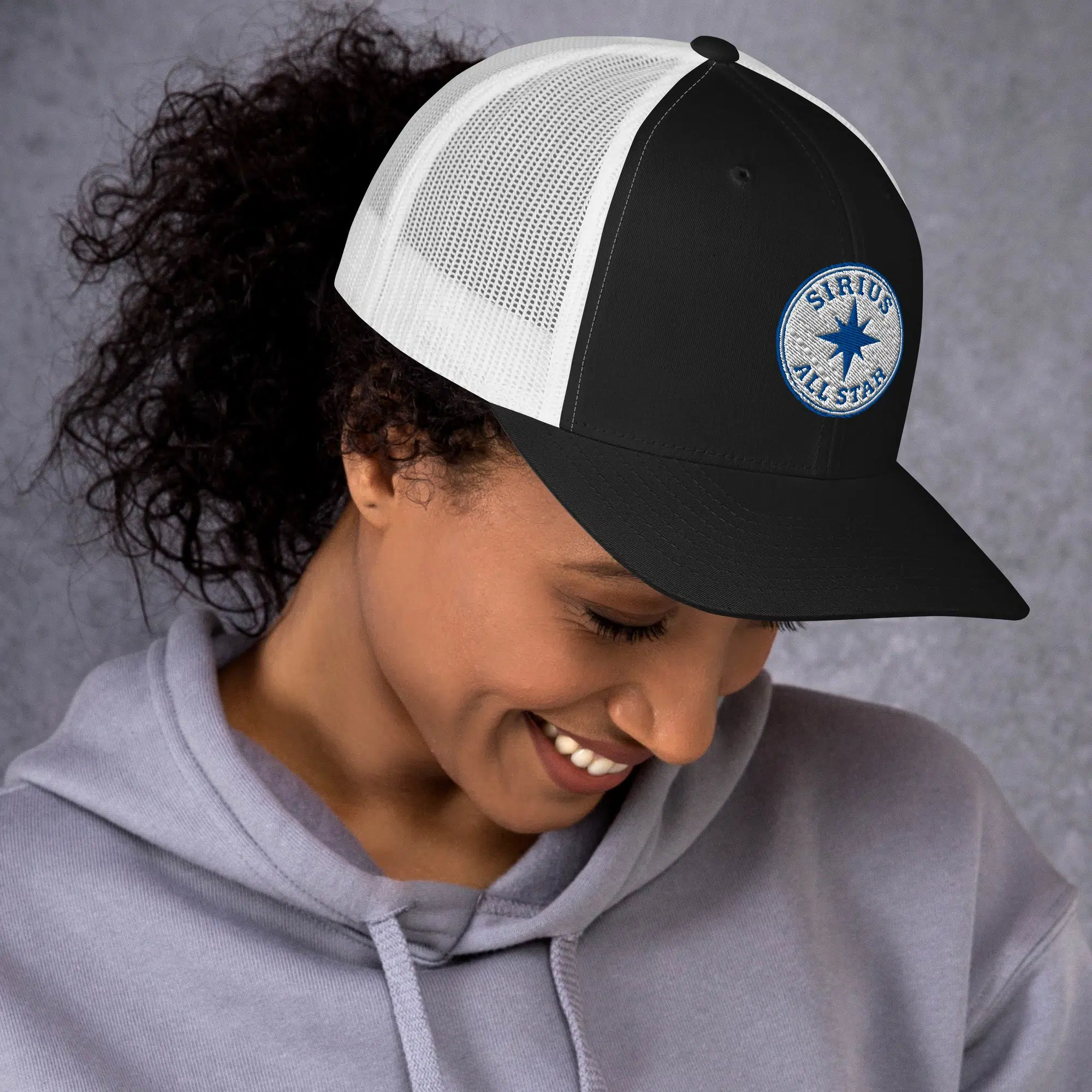 Sirius All Star Trucker Cap – Unisex Inspirational Hat | Mind Expanding Clothes - Image 5
