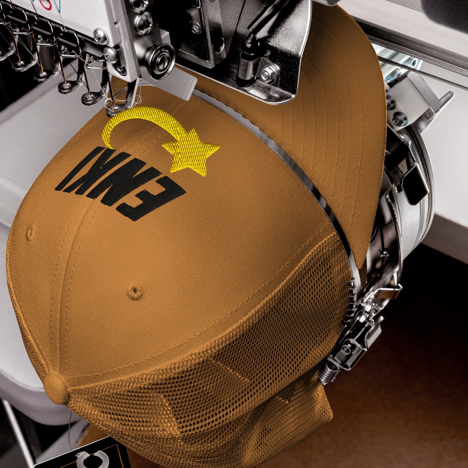 Enki Trucker Cap – Ancient Activist Hat Unisex | Mind Expanding Clothes (Black Text) - Image 14