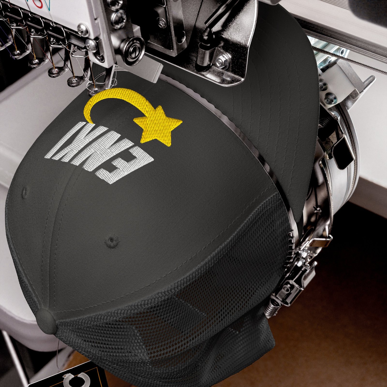 Enki Trucker Cap – Ancient Activist Hat Unisex | Mind Expanding Clothes (White Text) - Image 18