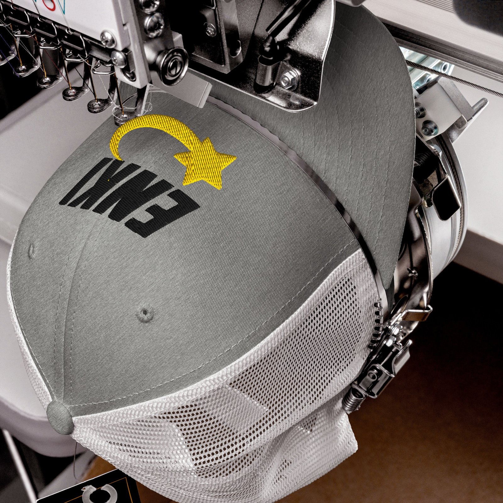 Enki Trucker Cap – Ancient Activist Hat Unisex | Mind Expanding Clothes (Black Text) - Image 22