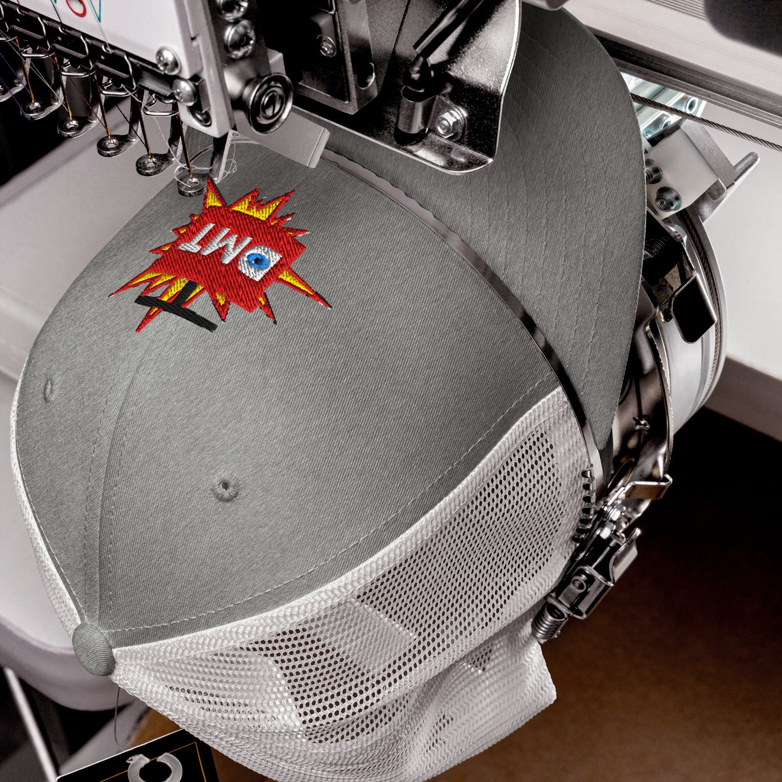 DMT Trucker Cap – Psychedelic Unisex Hat | DMT TNT Explosion/Mind Expanding Clothes - Image 8