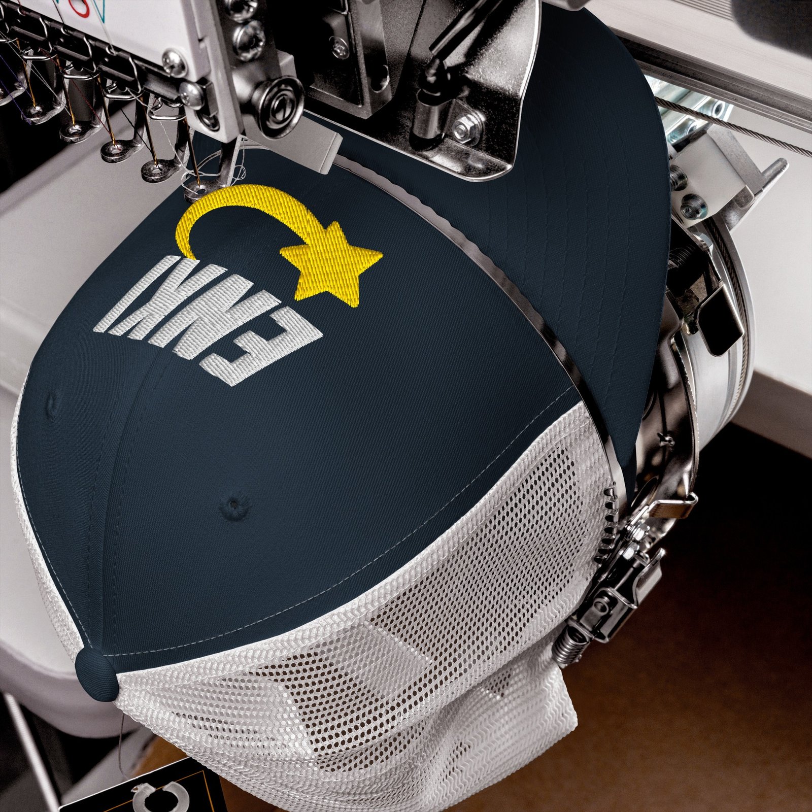 Enki Trucker Cap – Ancient Activist Hat Unisex | Mind Expanding Clothes (White Text) - Image 16