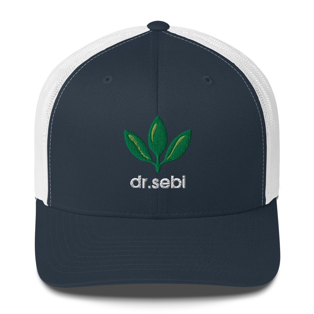 Dr. Sebi Trucker Cap – Inspirational Unisex Hat | Herbalist Clothes (White Text) - Image 15