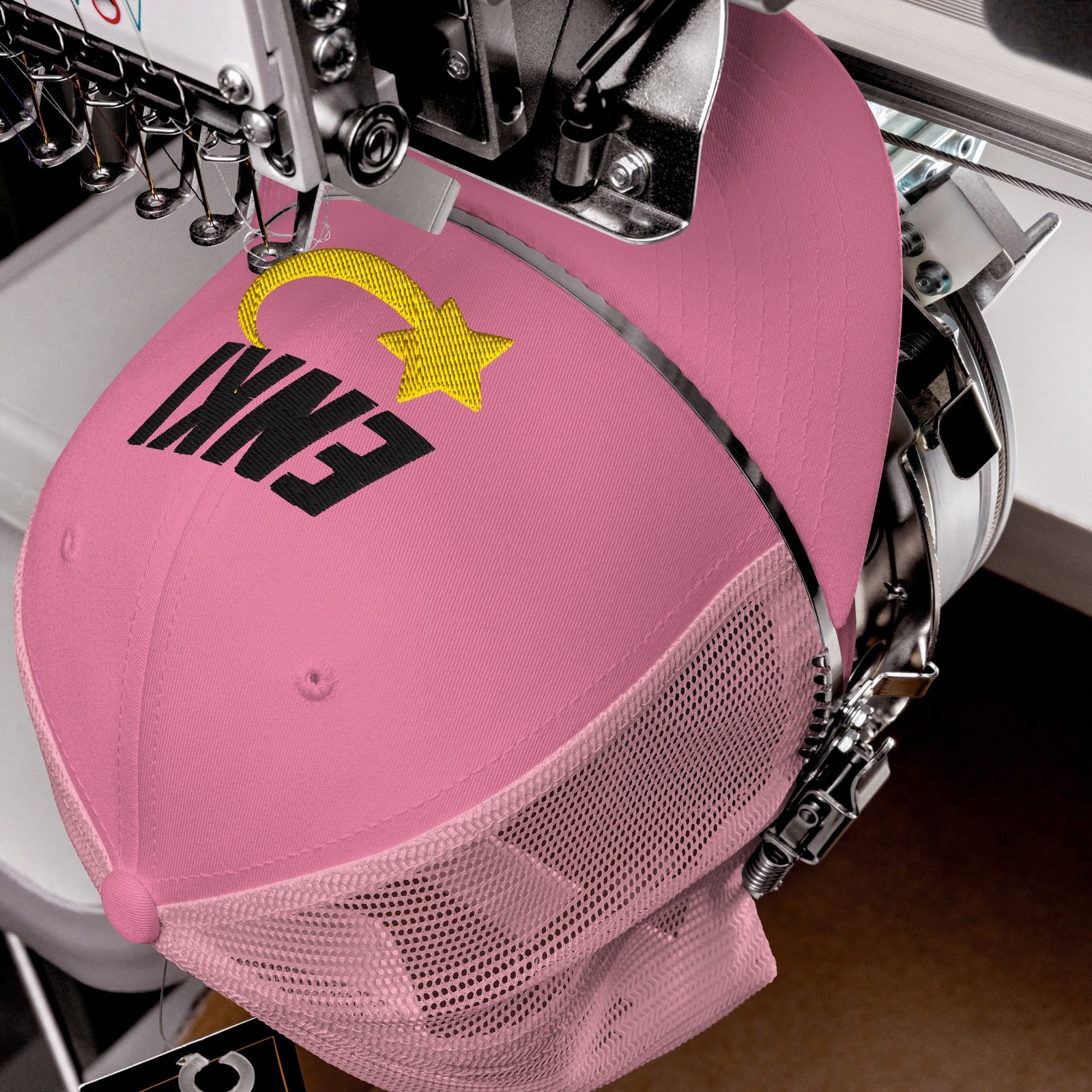 Enki Trucker Cap – Ancient Activist Hat Unisex | Mind Expanding Clothes (Black Text) - Image 18