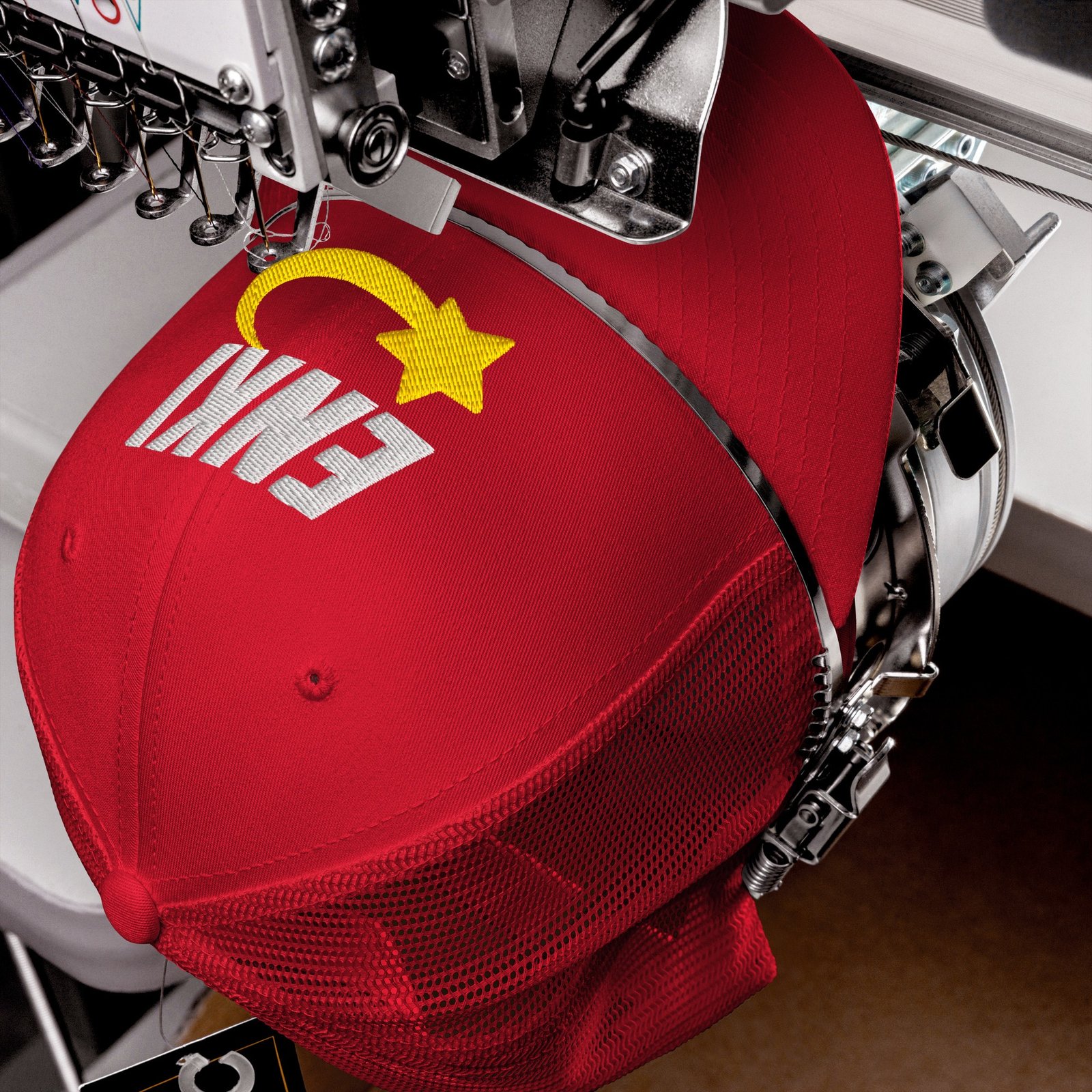 Enki Trucker Cap – Ancient Activist Hat Unisex | Mind Expanding Clothes (White Text) - Image 8