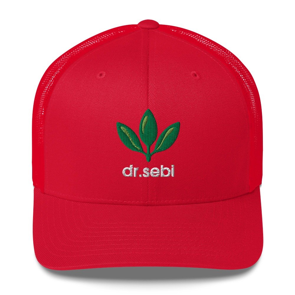 Dr. Sebi Trucker Cap – Inspirational Unisex Hat | Herbalist Clothes (White Text) - Image 17
