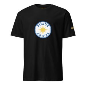 Sirius All Star T-Shirt – Unisex 100% Cotton Inspirational Tee | Mind Expanding Clothes