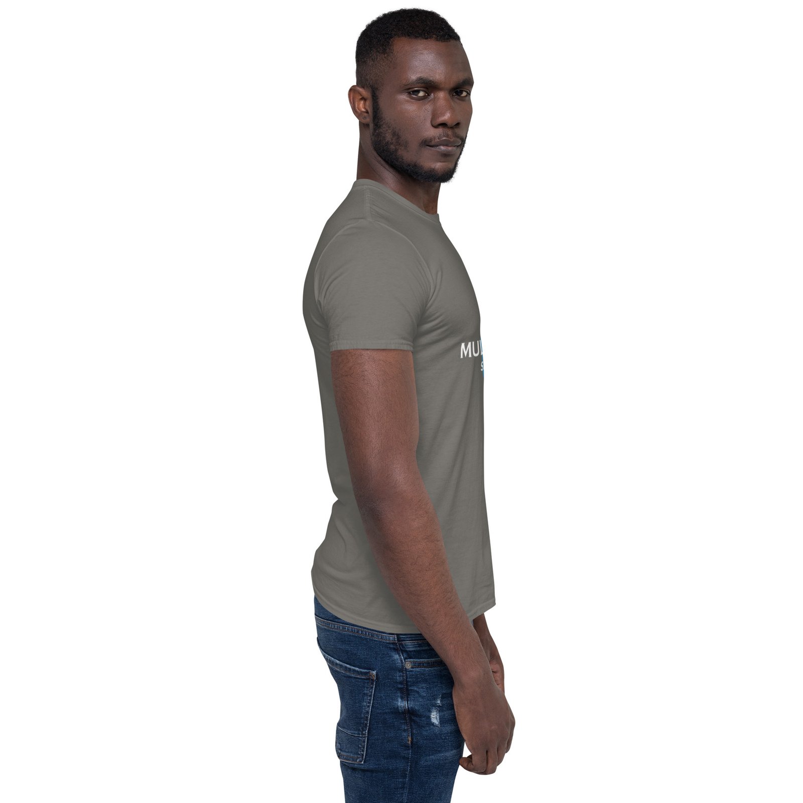 Multiversal Simulation T-Shirt – Unisex 100% Cotton Holographic Universe Tee (White Text) - Image 7