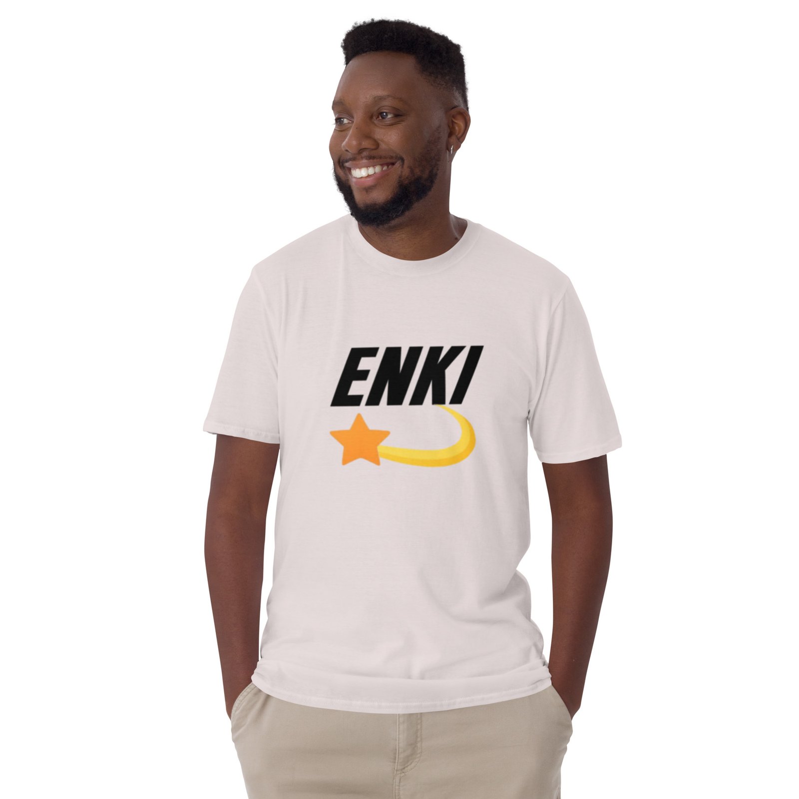Enki T-Shirt - Unisex 100% Cotton Tee | Mind Expanding Ancient Activist Clothes (Black Text) - Image 3