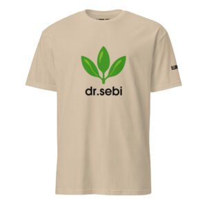 Dr. Sebi T-Shirt - Unisex 100% Cotton Inspirational Tee | Herbalist Clothes (Black Text)