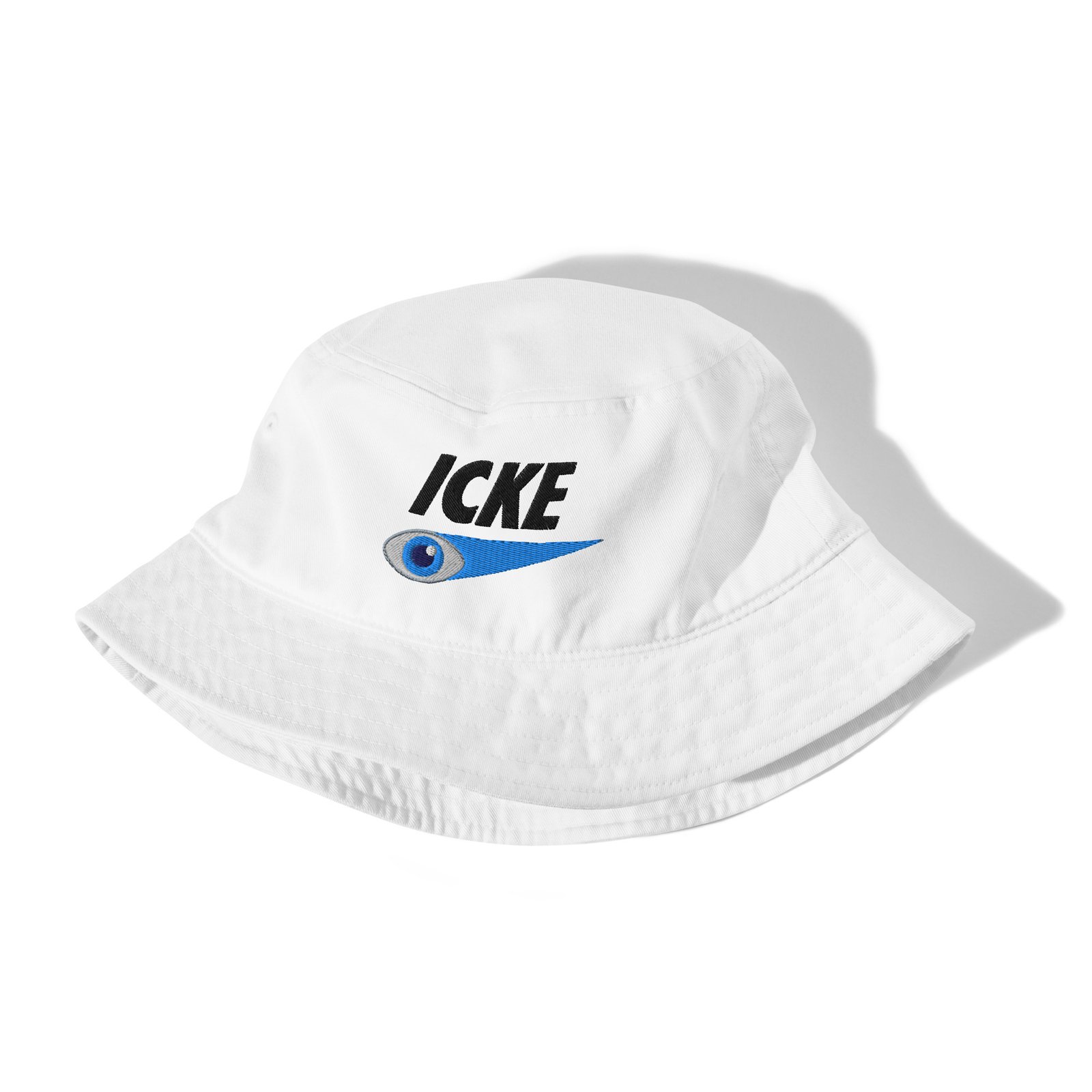 David Icke Bucket Hat – Unisex Organic Pure Cotton Summer Hat (Black Text) - Image 11
