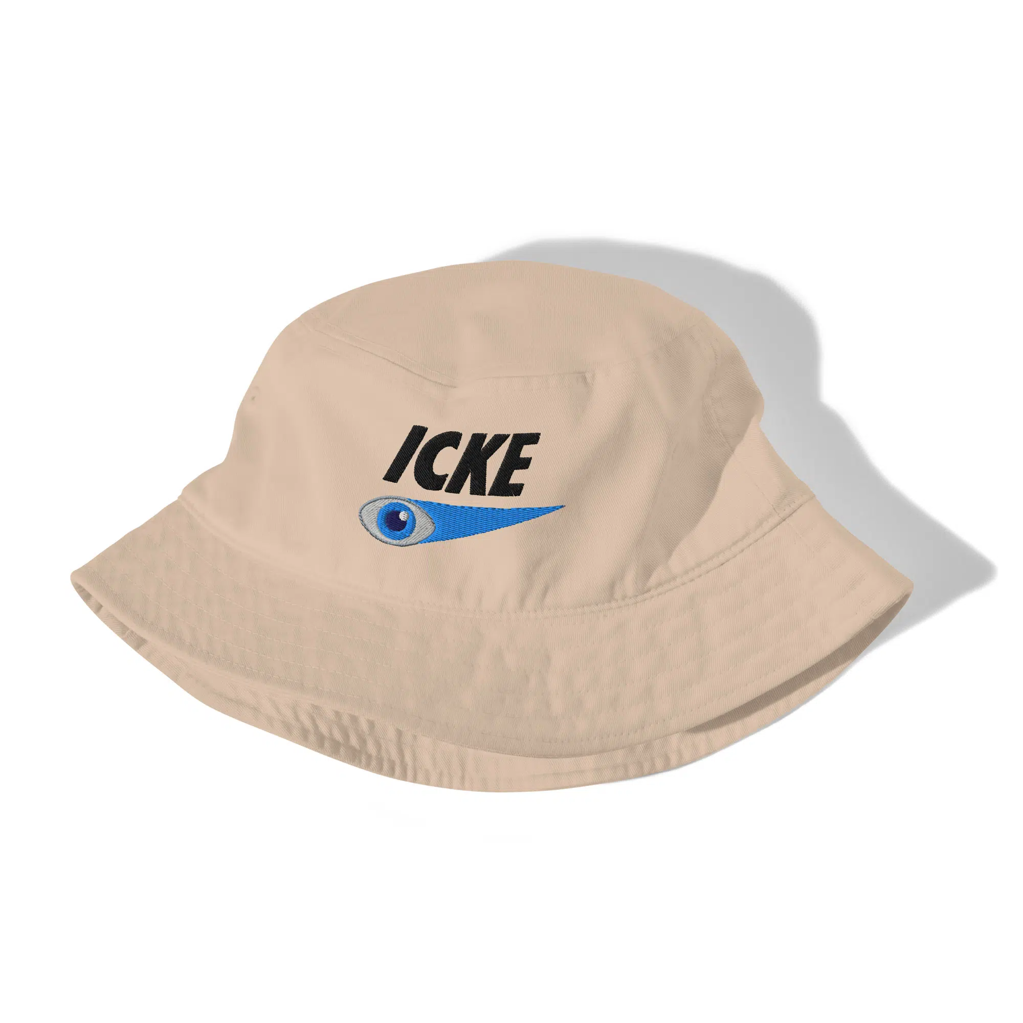 David Icke Bucket Hat – Unisex Organic Pure Cotton Summer Hat (Black Text) - Image 10