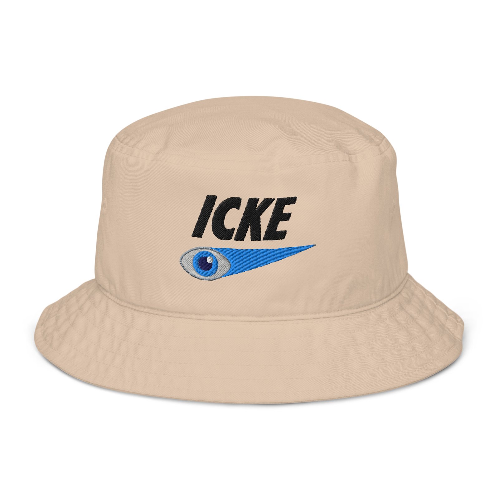 David Icke Bucket Hat – Unisex Organic Pure Cotton Summer Hat (Black Text) - Image 17