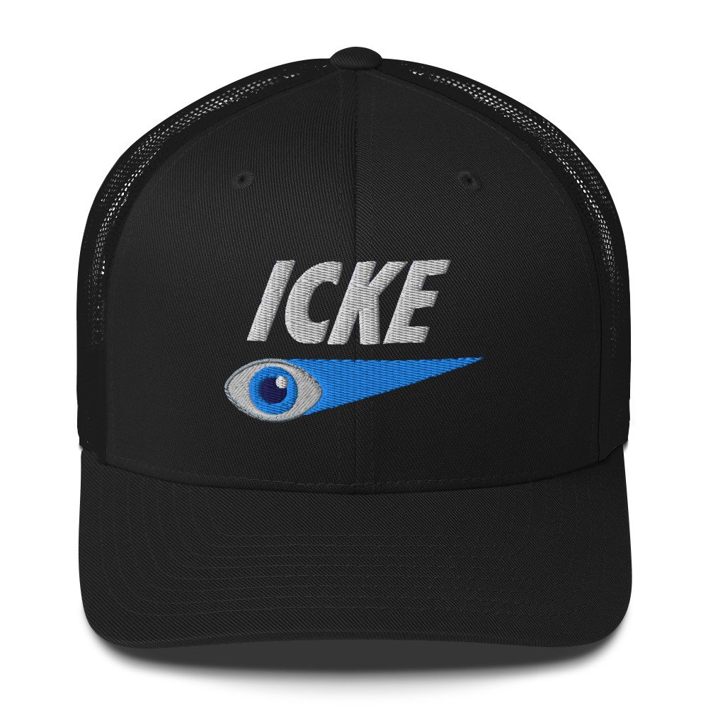 David Icke Trucker Cap – Inspirational Hat Unisex | Mind Expanding Activist Clothes (White Text) - Image 9