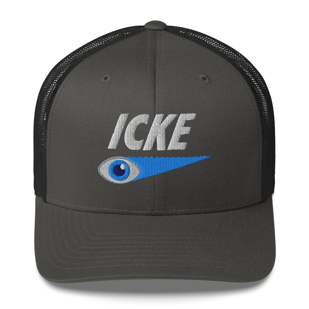 David Icke Trucker Cap – Inspirational Hat Unisex | Mind Expanding Activist Clothes (White Text) - Image 15