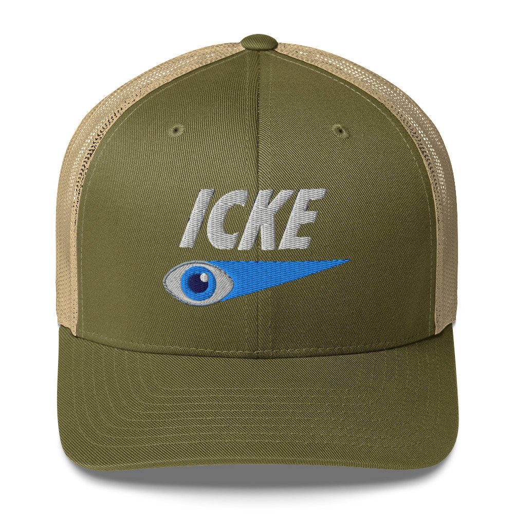 David Icke Trucker Cap – Inspirational Hat Unisex | Mind Expanding Activist Clothes (White Text) - Image 23