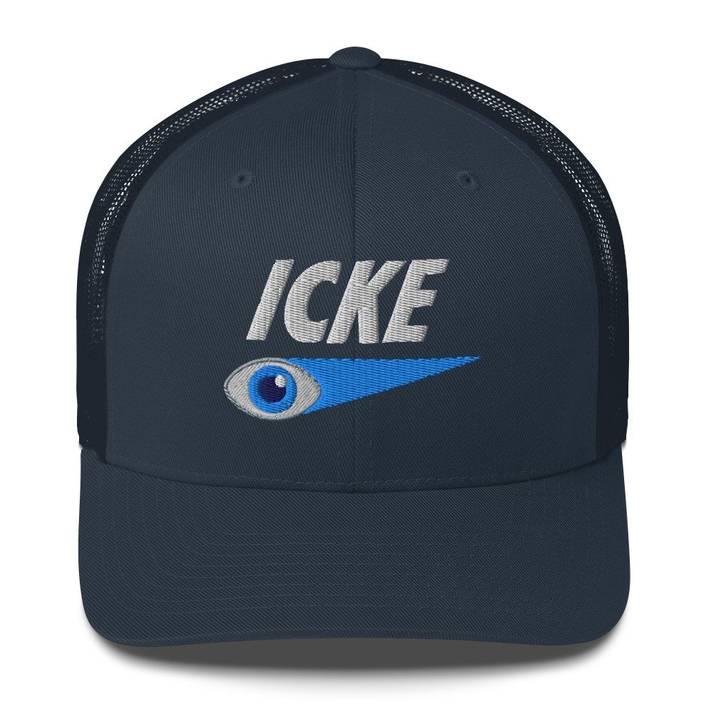 David Icke Trucker Cap – Inspirational Hat Unisex | Mind Expanding Activist Clothes (White Text) - Image 13