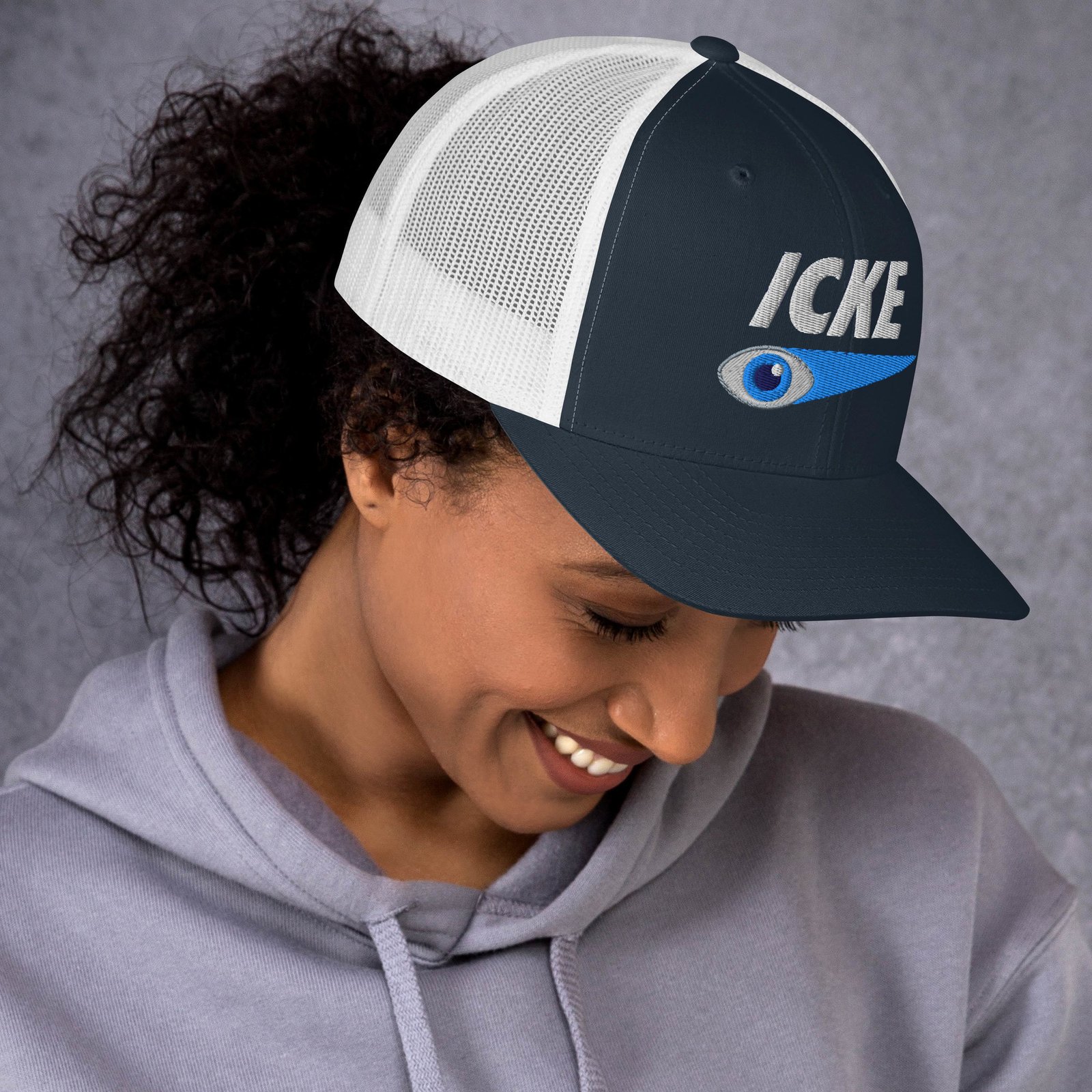 David Icke Trucker Cap – Inspirational Hat Unisex | Mind Expanding Activist Clothes (White Text) - Image 5