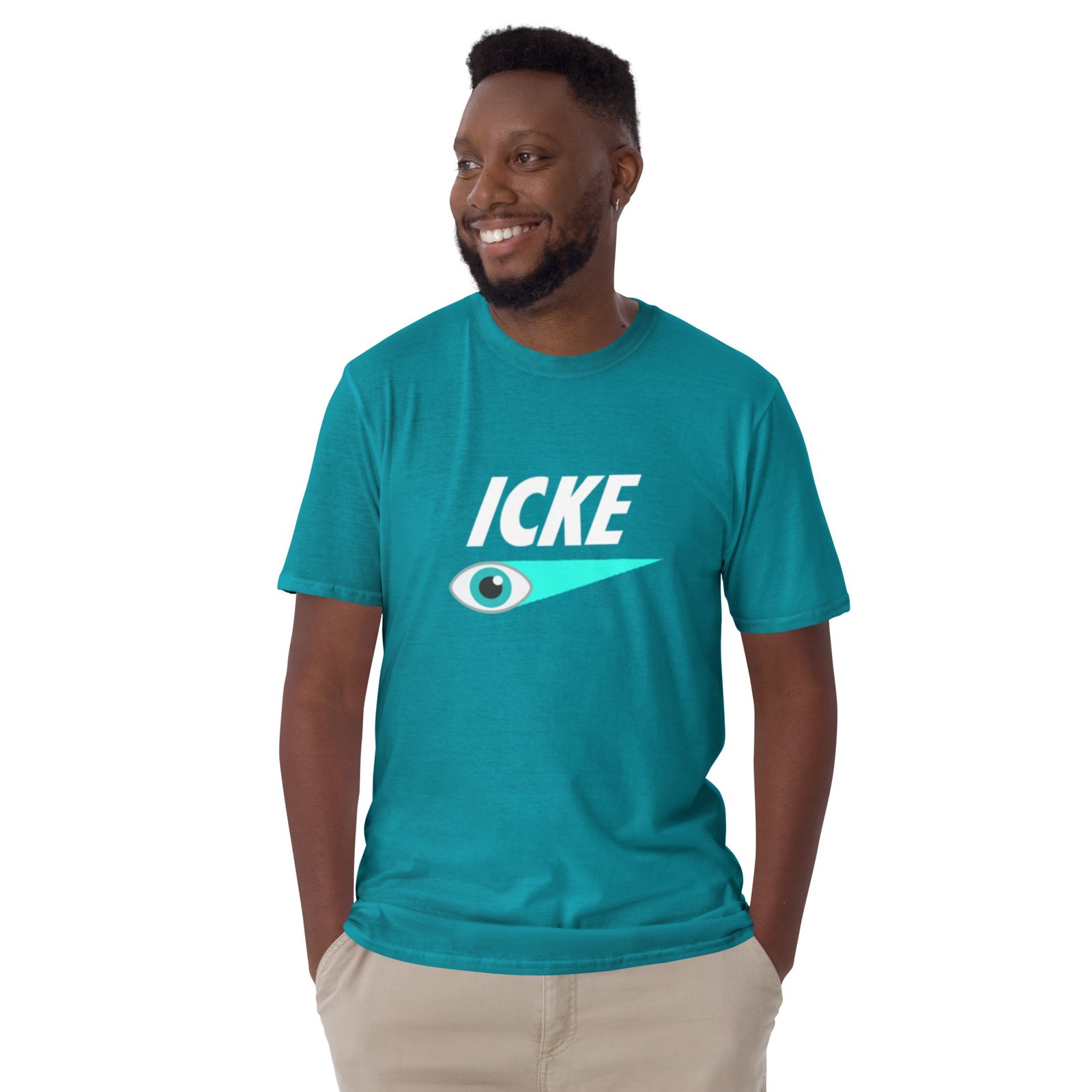David Icke T-Shirt - Unisex 100% Cotton Tee | Mind Expanding Activist Clothes (White Text) - Image 3