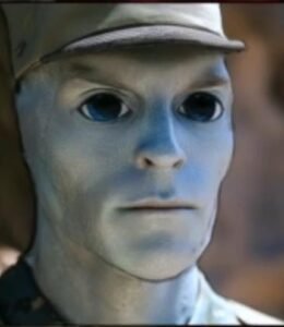 jason-sands-alien-encounter-image-rendition-picture-of-alien-humanoid-spotted-by-spaceship-spacecraft-crash-near-area-51-dreamland