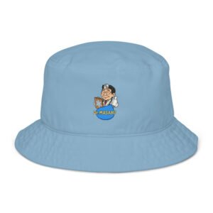 Masaru Emoto Bucket Hat – Dr. Masaru Unisex Organic Pure Cotton Summer Hat
