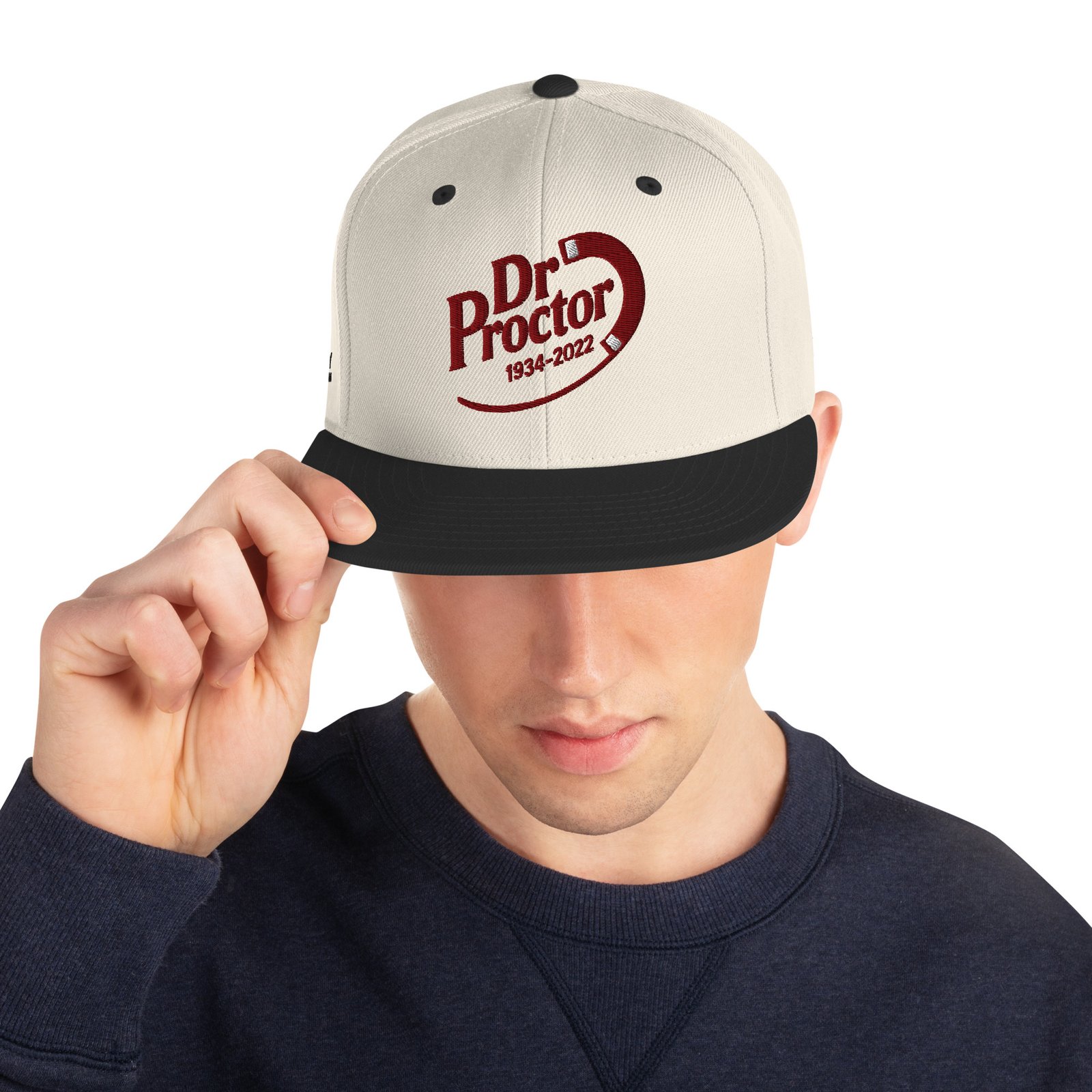 Bob Proctor Snapback Cap – Dr. Proctor Unisex Hat | Law of Attraction Clothes - Image 5
