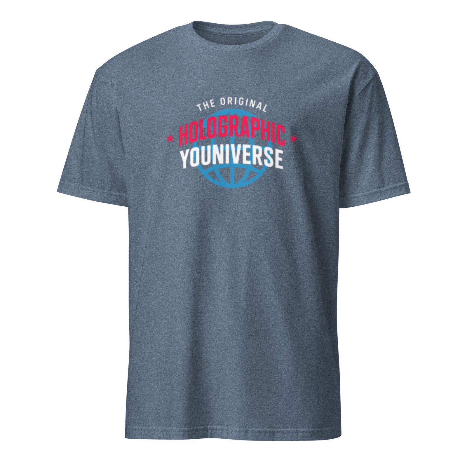 Holographic YOUniverse T-Shirt – Unisex 100% Cotton Holographic Universe Tee (White Text) - Image 19