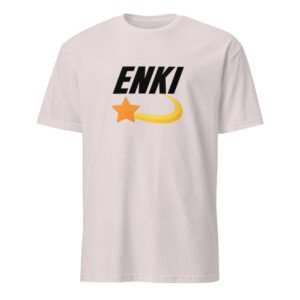 Enki T-Shirt - Unisex 100% Cotton Tee | Mind Expanding Ancient Activist Clothes (Black Text)