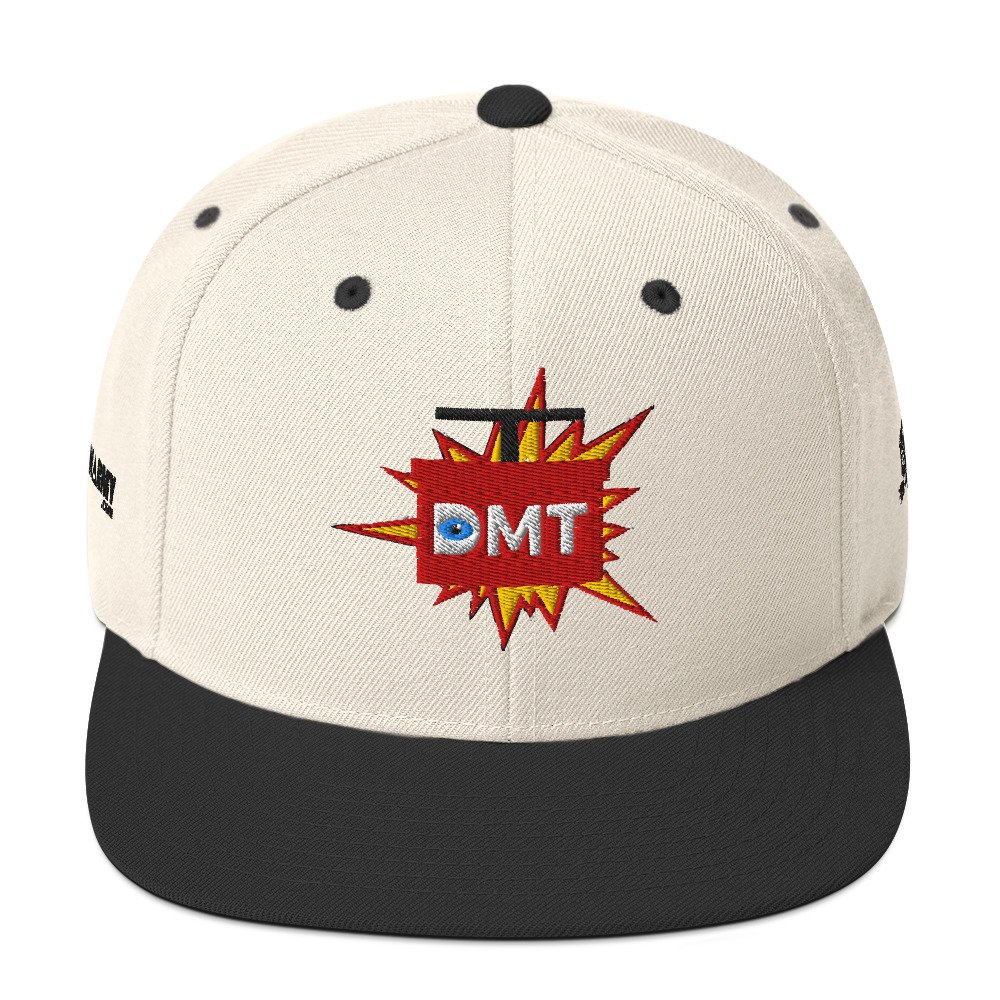 DMT Snapback Cap – Psychedelic Unisex Hat | DMT TNT Explosion/Mind Expanding Clothes