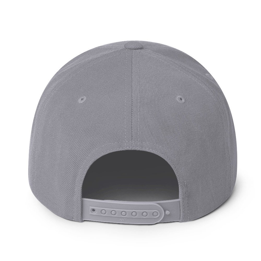 Multiversal Simulation Snapback Cap – Unisex Holographic Universe Clothes (Black Text) - Image 2