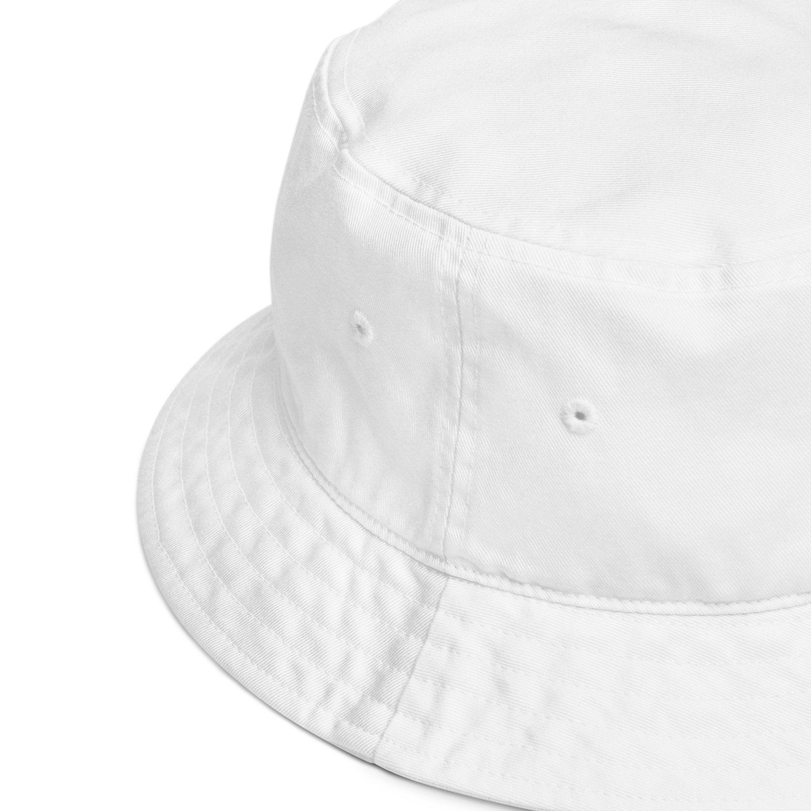 David Icke Bucket Hat – Unisex Organic Pure Cotton Summer Hat (Black Text) - Image 4