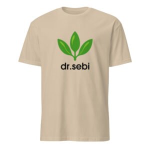 Dr. Sebi T-Shirt - Unisex 100% Cotton Inspirational Tee | Herbalist Clothes (Black Text)