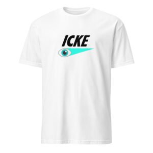 David Icke T-Shirt - Unisex 100% Cotton Tee | Mind Expanding Activist Clothes (Black Text)