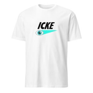 David Icke T-Shirt - Unisex 100% Cotton Tee | Mind Expanding Activist Clothes (Black Text)